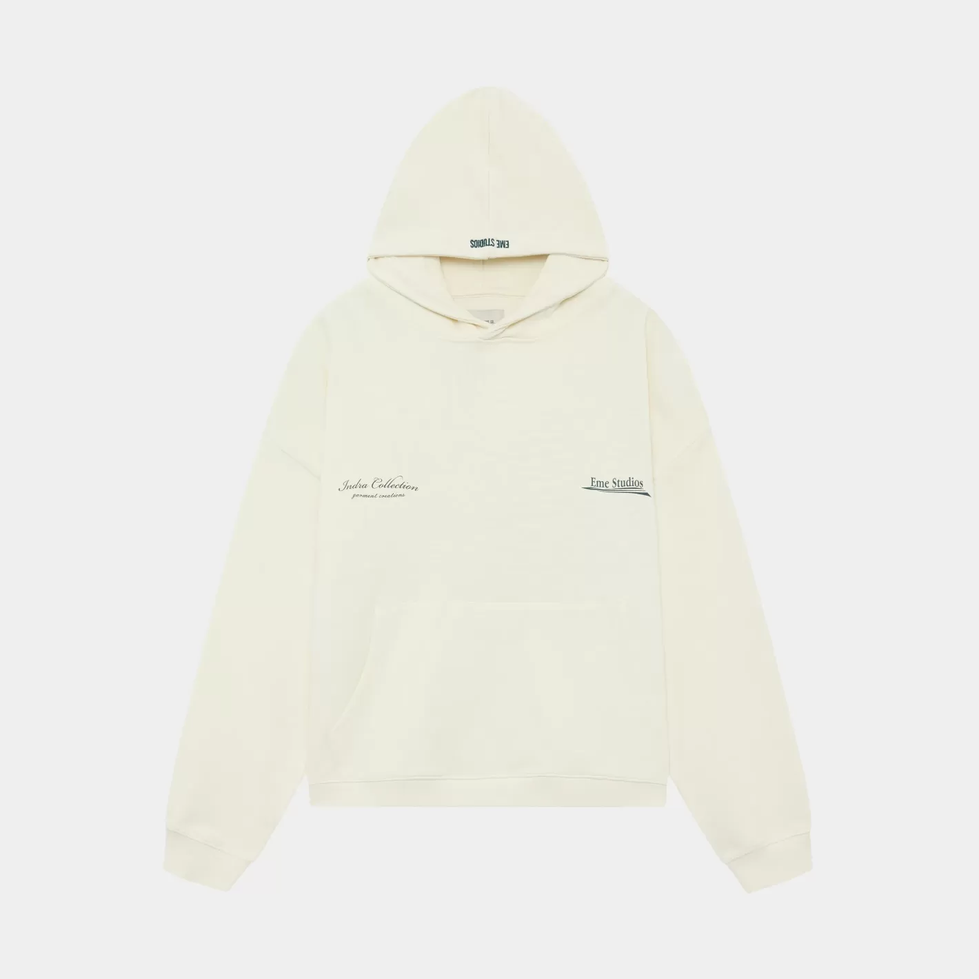 Shop Eme Studios Acceptance Off Sand Oversized Hoodie