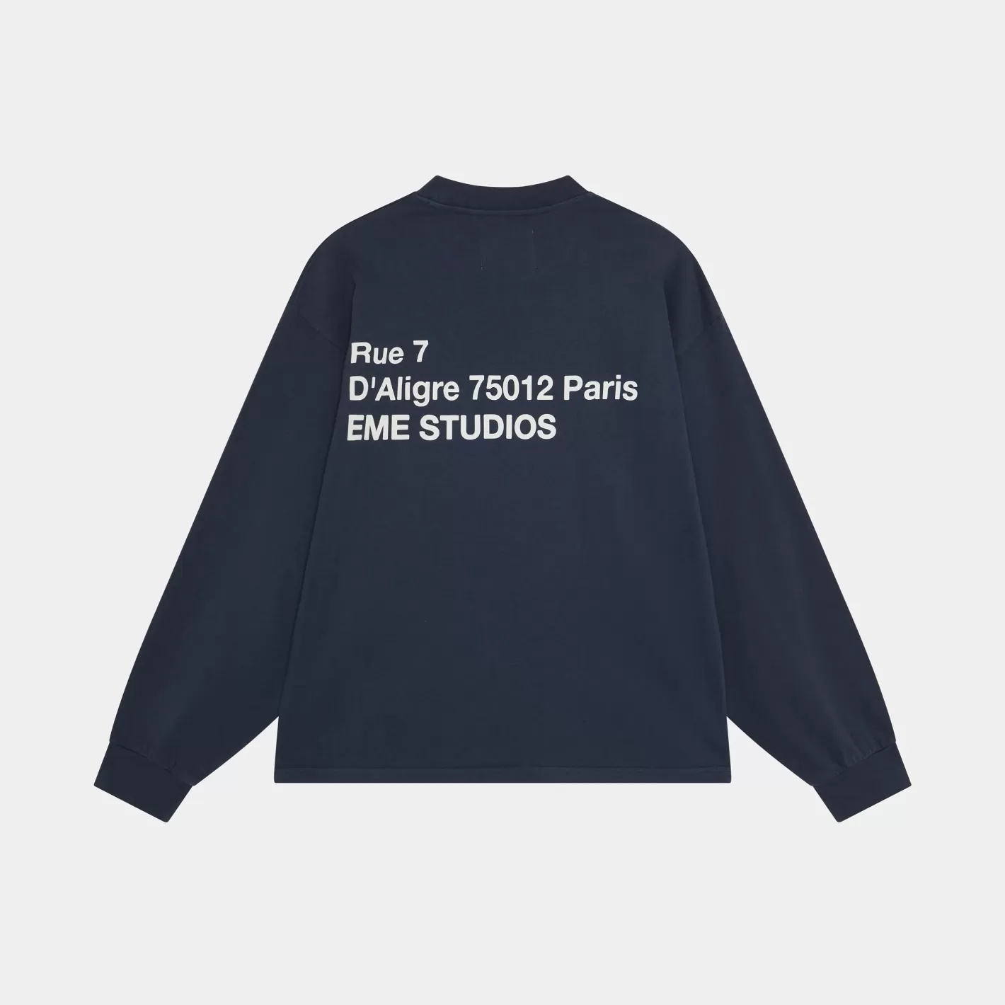 Discount Eme Studios Bastille Navy Long Sleeve