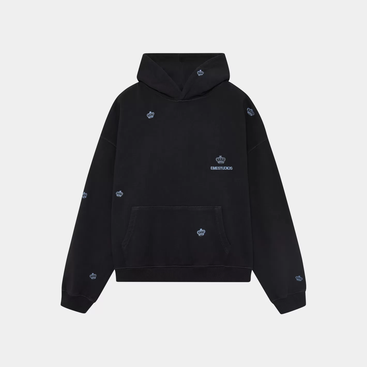 Online Eme Studios Crown Navy Hoodie