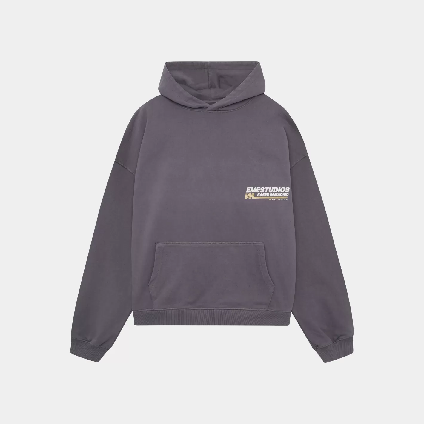 Discount Eme Studios Daily News Deep Sea Oversized Hoodie