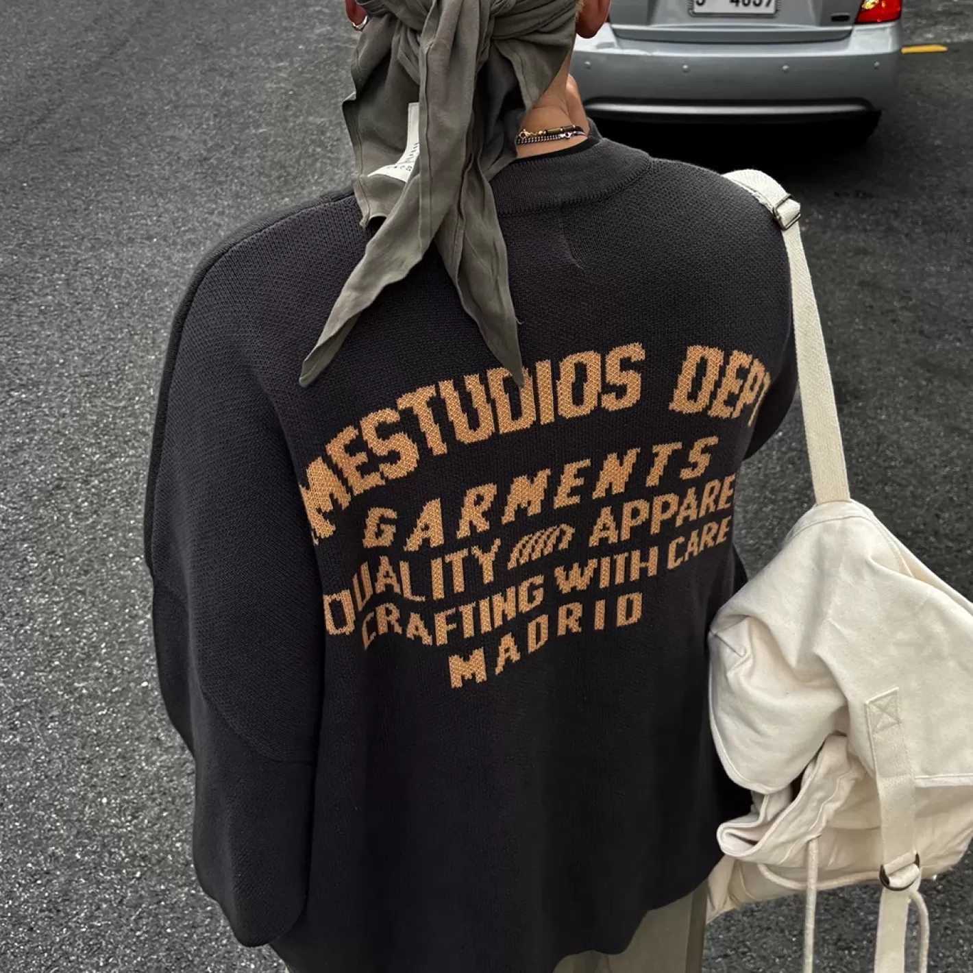 Outlet Eme Studios Department Forest Jacquard Oversized Knit