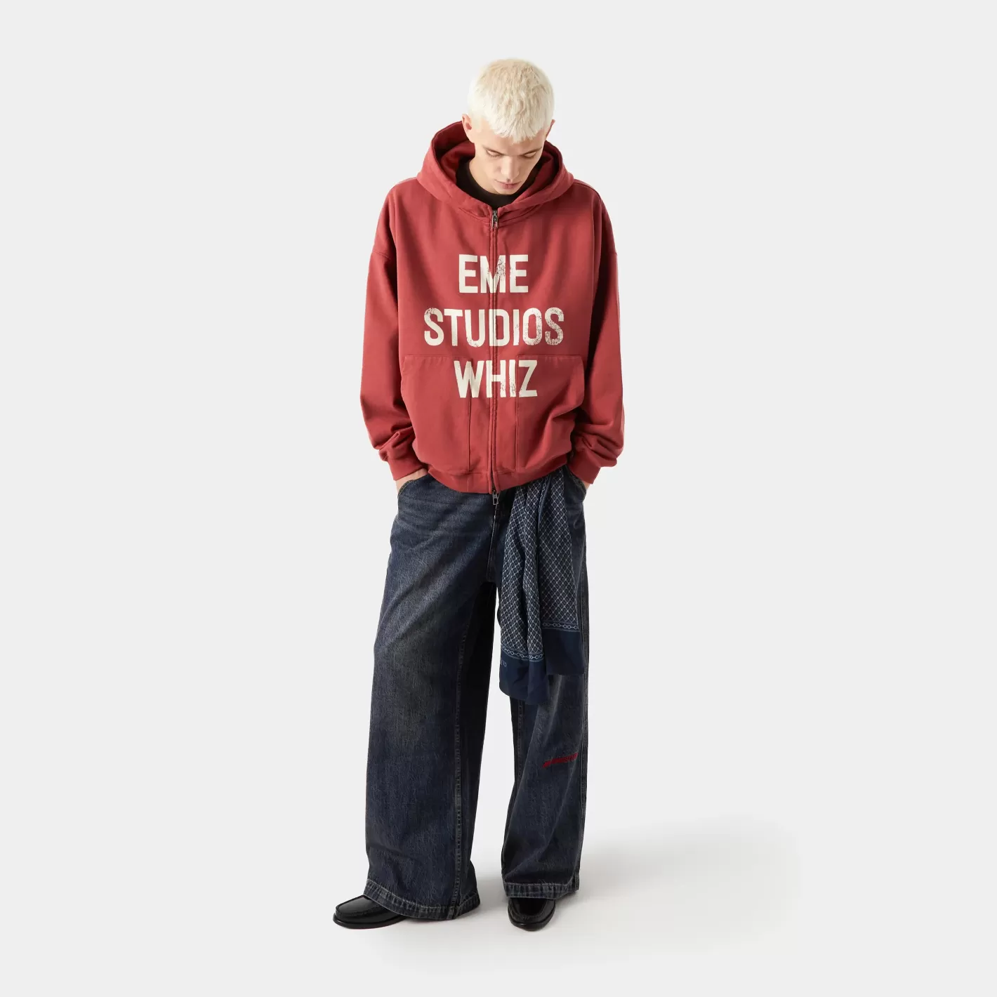 Clearance Eme Studios Gravel Rouge Full Zip