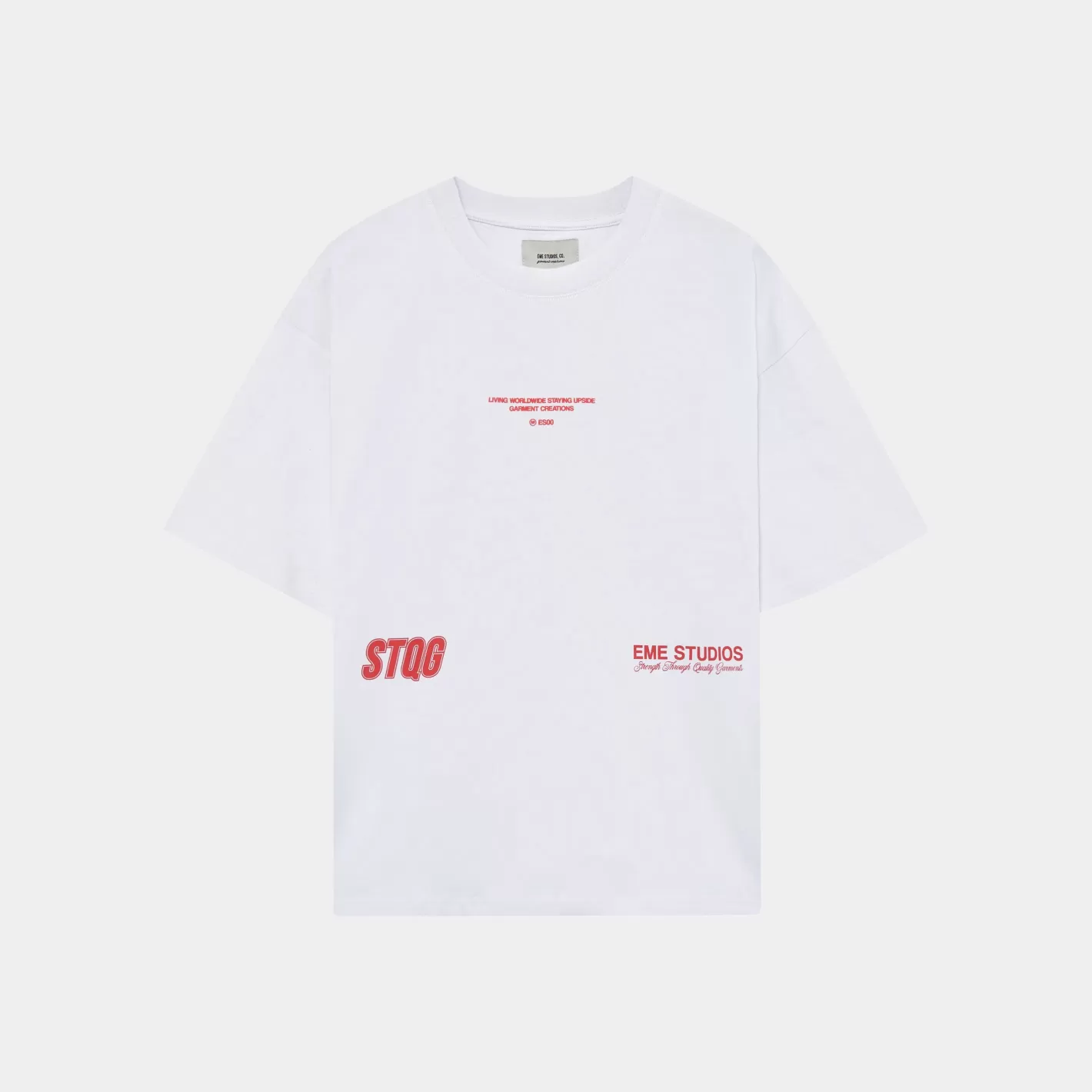 Hot Eme Studios Jack Chalk Oversized Tee