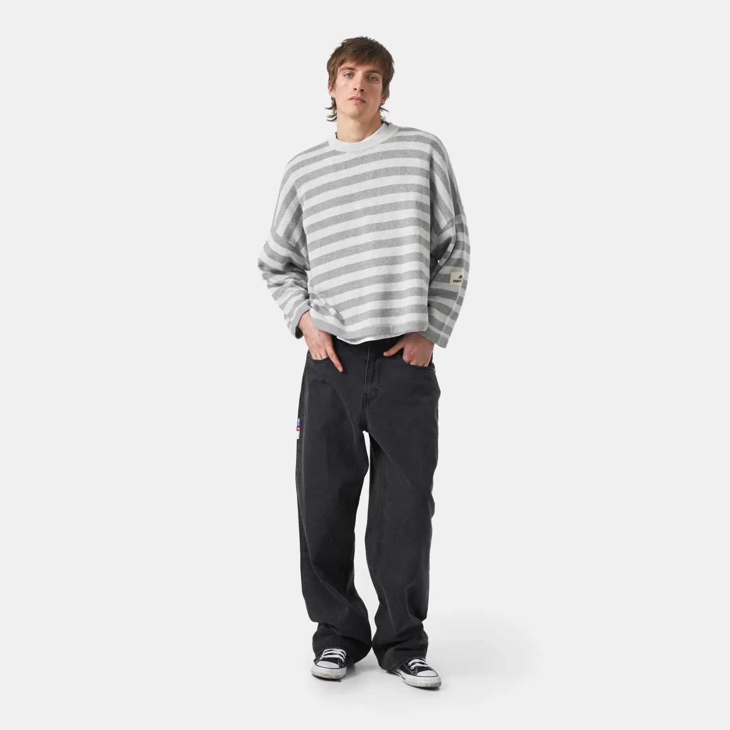 New Eme Studios Lié Grey Oversized Knit