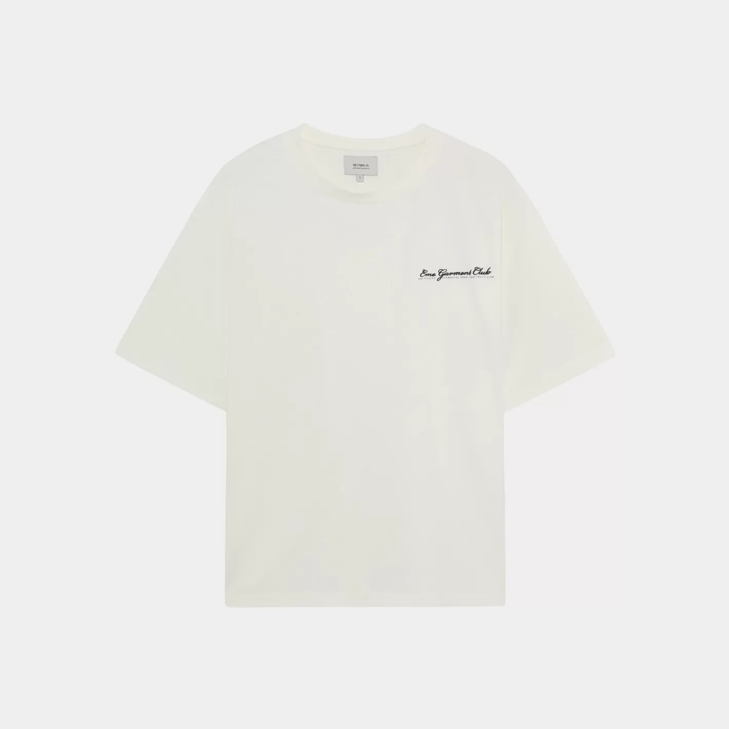 Best Sale Eme Studios Loungewear Cream Oversized Tee