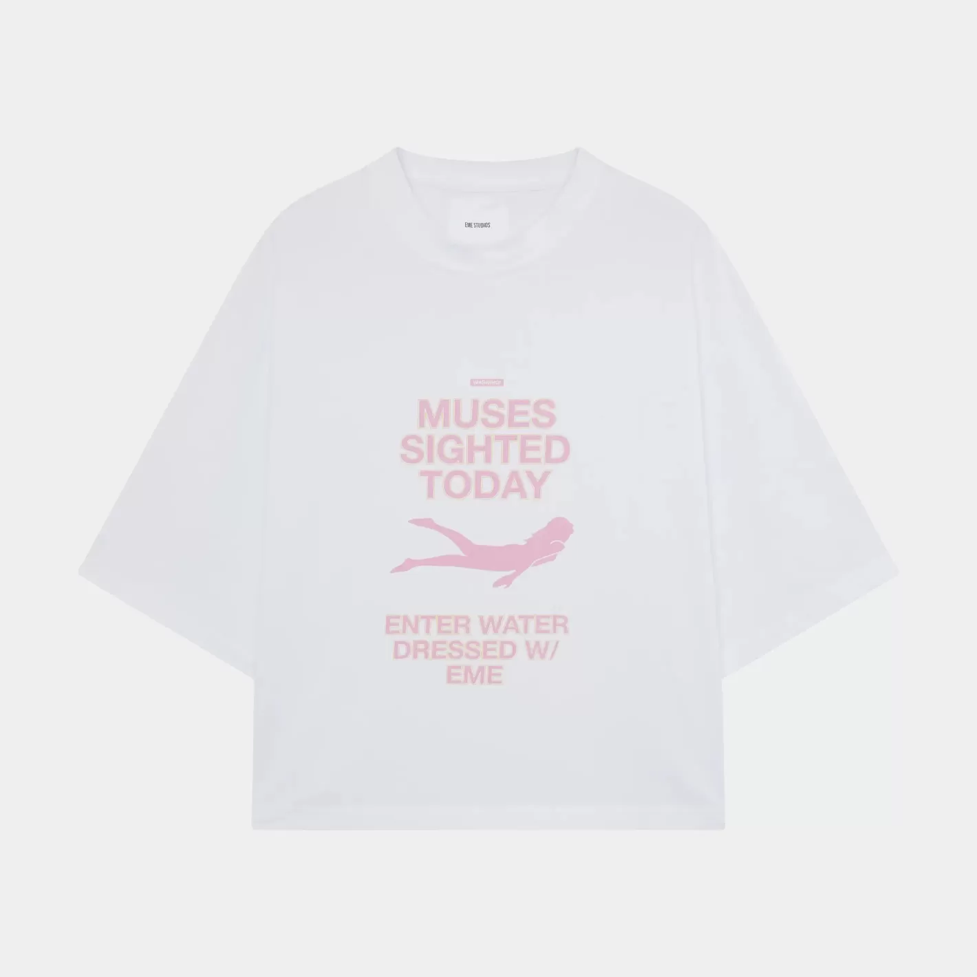 Best Sale Eme Studios Muses Cropped Boxy Tee
