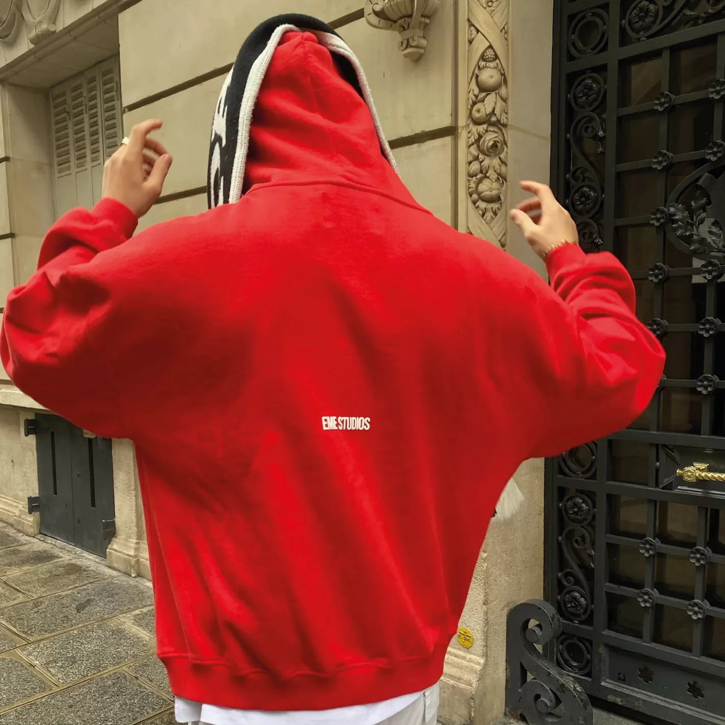 Cheap Eme Studios Off Pressure Ruby Oversized Hoodie