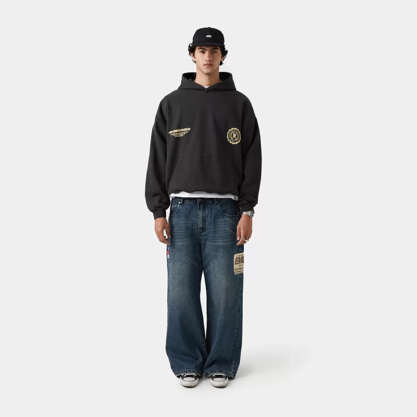 New Eme Studios Reborn Shadow Oversized Hoodie
