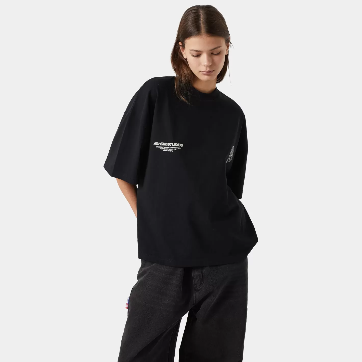 New Eme Studios Reborn Shadow Oversized Tee
