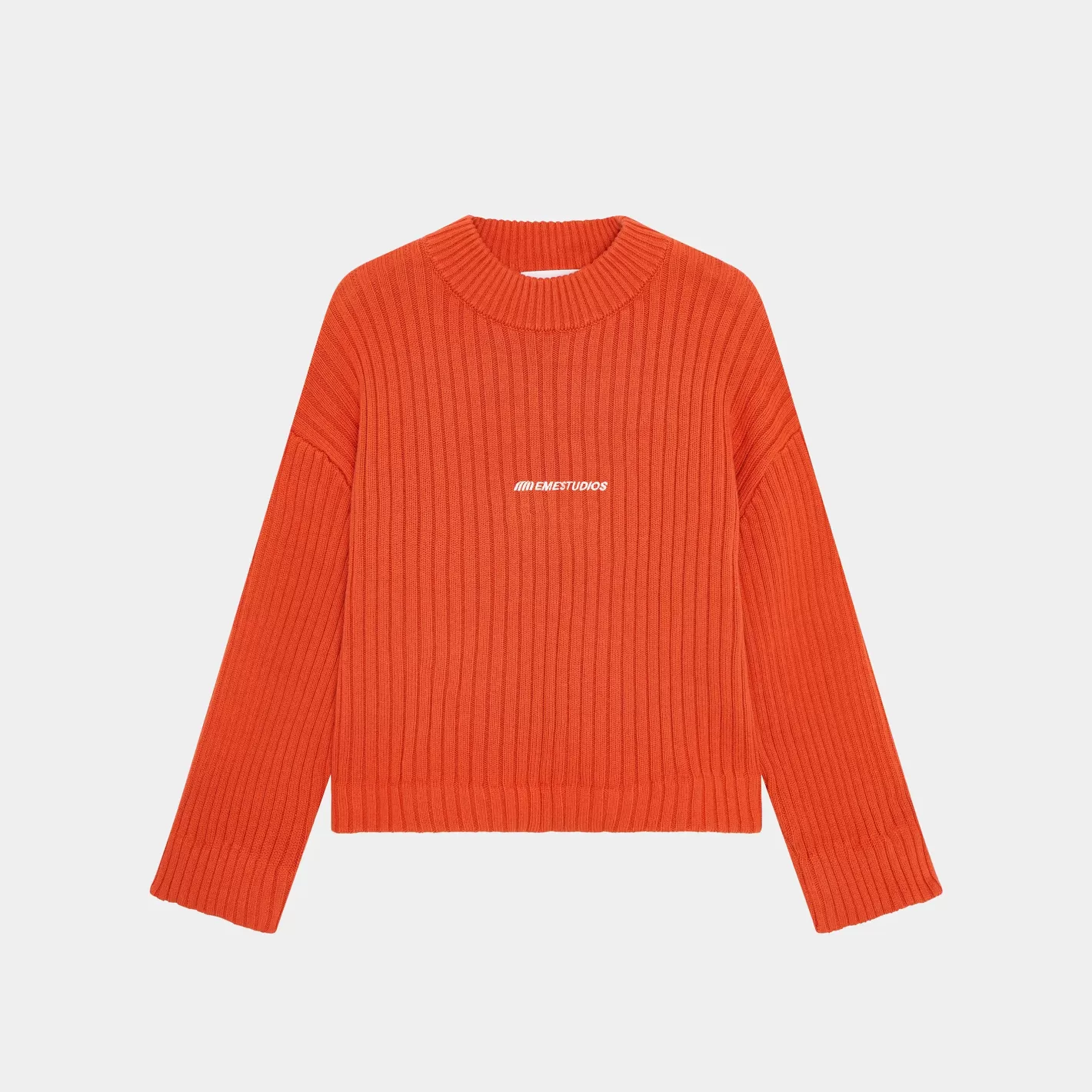 Sale Eme Studios Riot Knit Brick Baggy Sweater