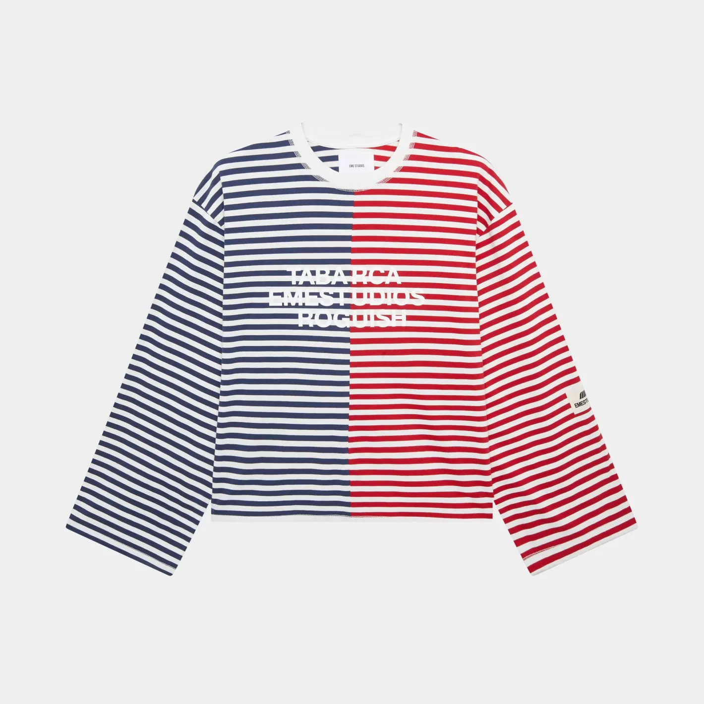 Online Eme Studios Roguish Navy Striped Long Sleeve