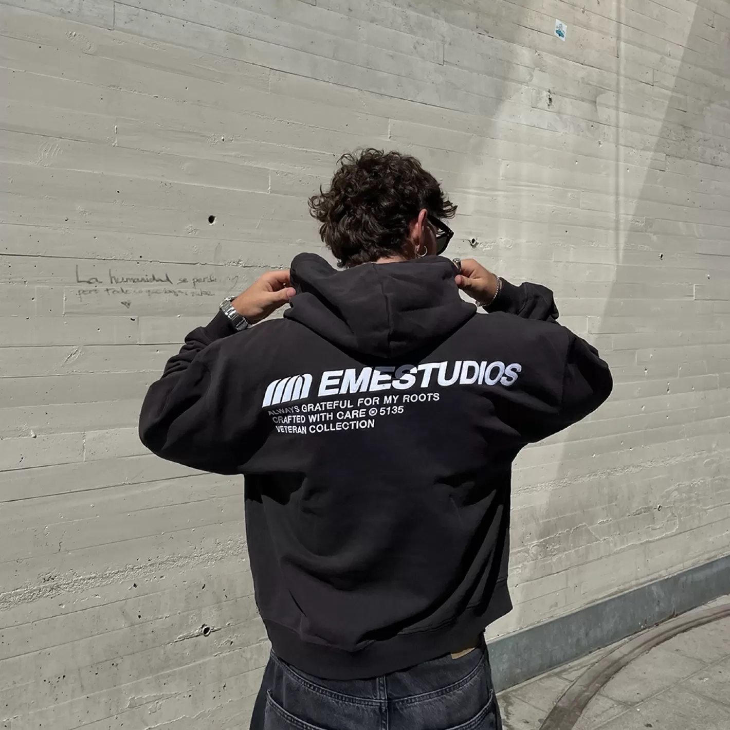 Outlet Eme Studios Roots Shadow Oversized Hoodie