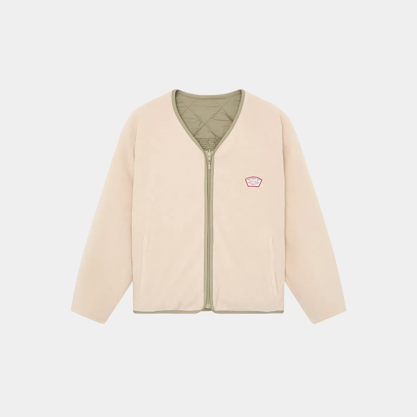 New Eme Studios Seoul Forest Reversible Polartech Zip