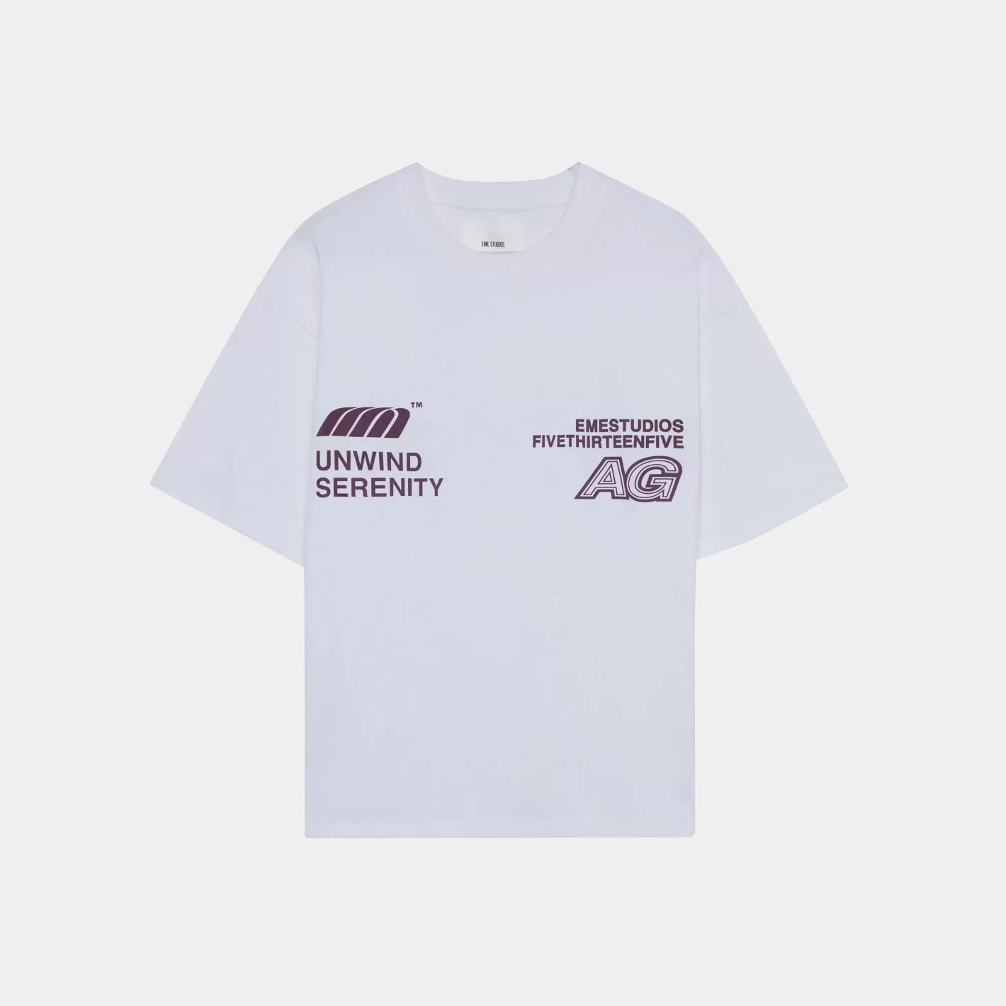 Flash Sale Eme Studios Serenity Pearl Oversized Tee