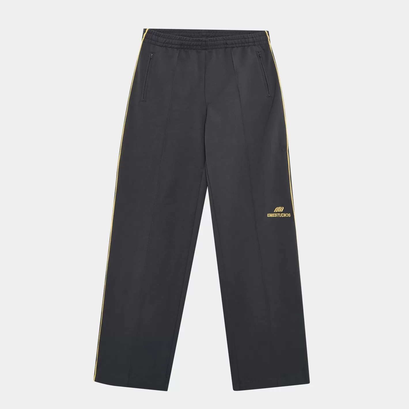 Fashion Eme Studios Somm Pleat Grey Baggy Sweatpants