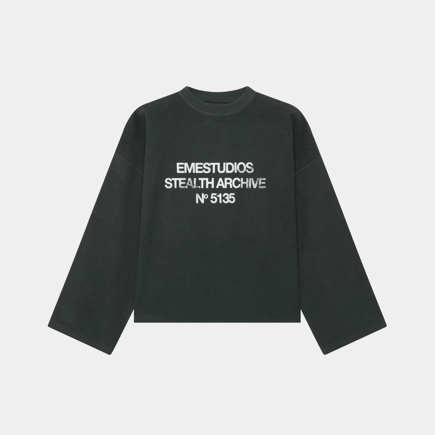 Outlet Eme Studios Stealth Hunt Reverse Crewneck