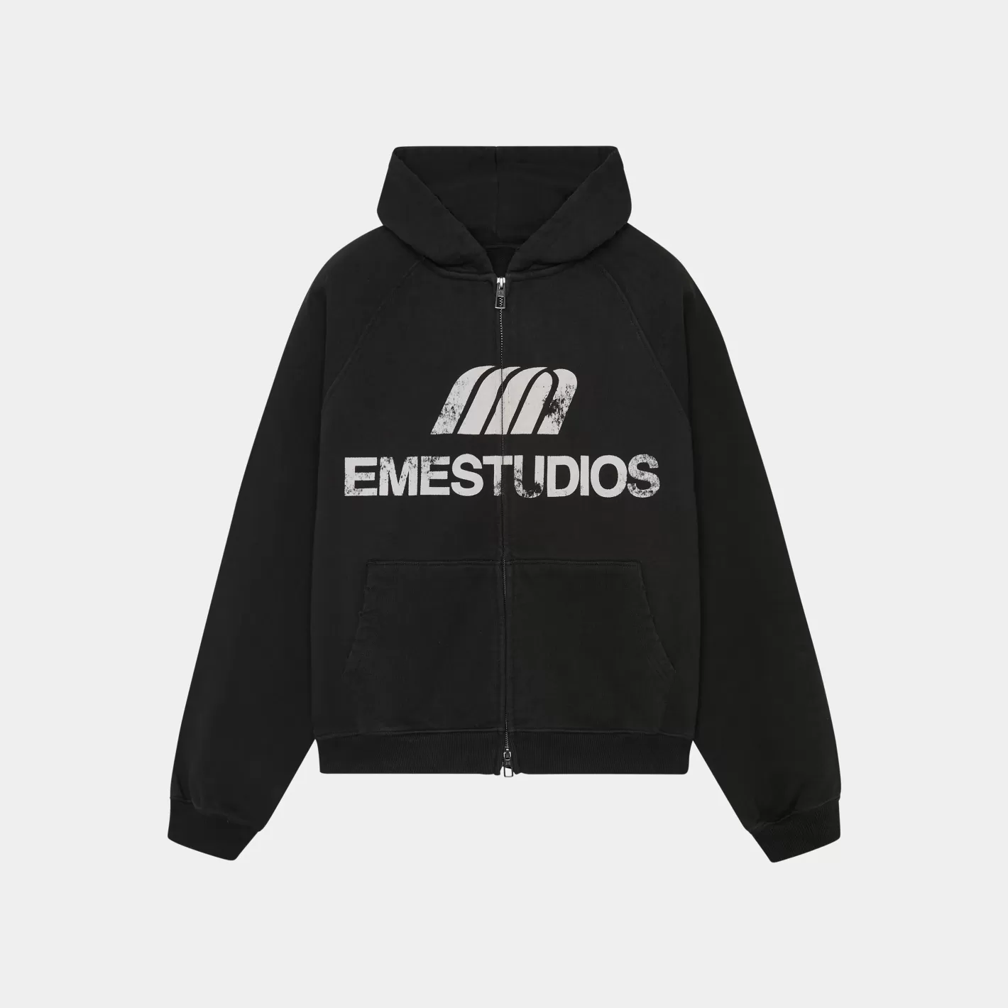 Best Sale Eme Studios Stealth Shadow Oversized Full Zip