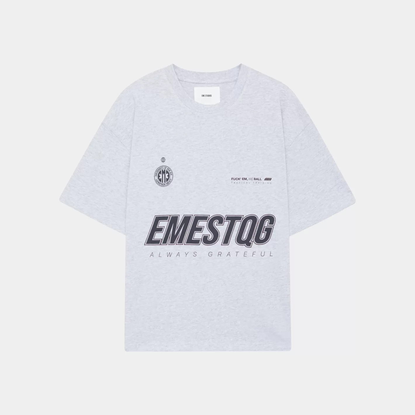 Cheap Eme Studios Tactical Heather Oversized Tee