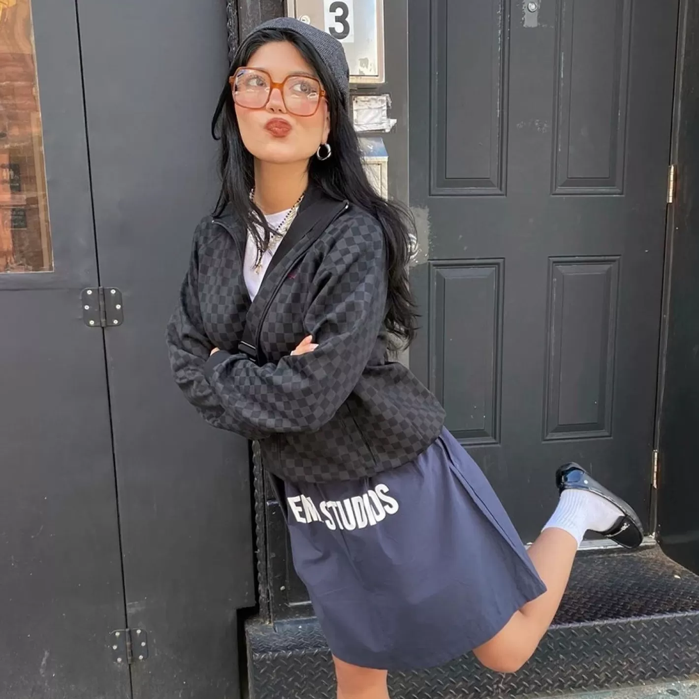 Discount Eme Studios Too Large For Me Skirt