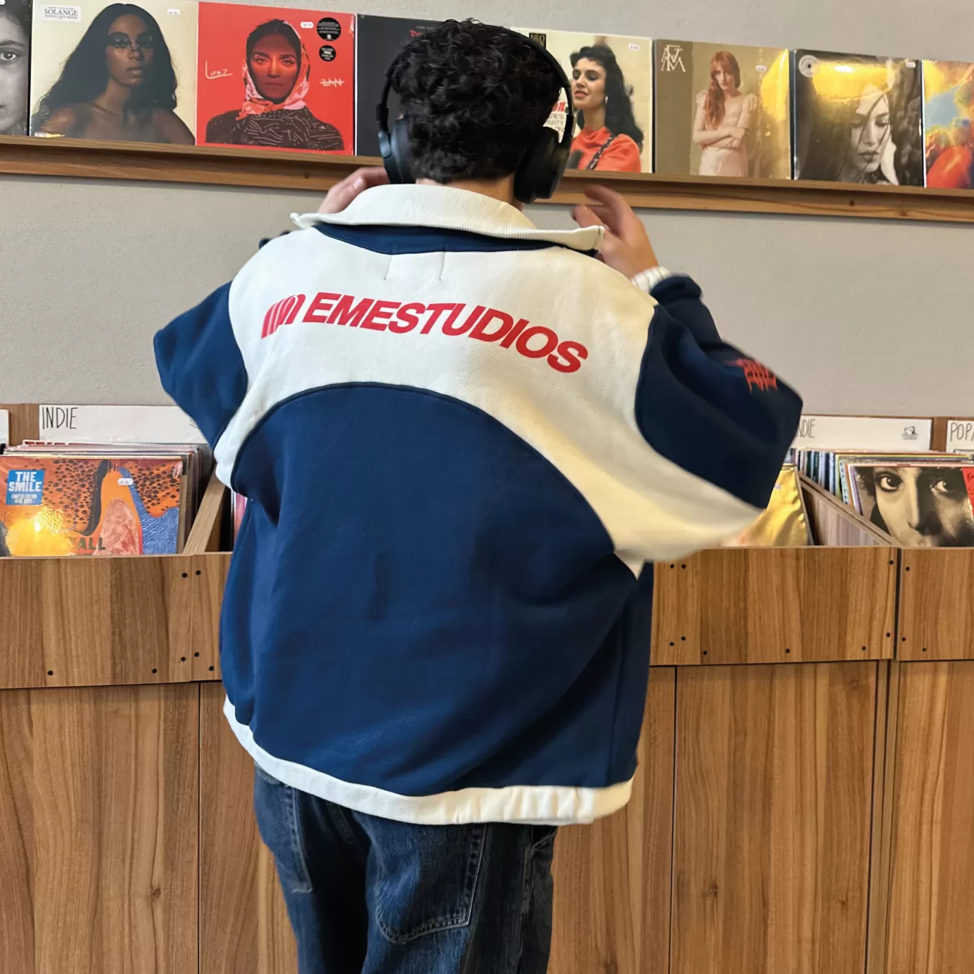 Fashion Eme Studios Track Madrid Navy Jacket