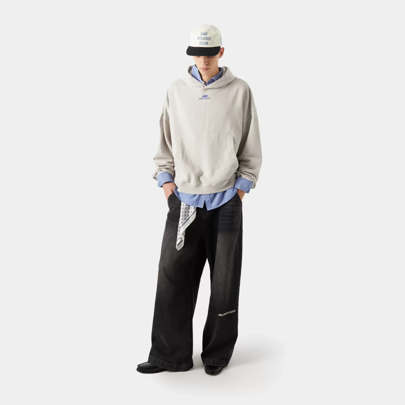 Online Eme Studios Whiz Soft Stone Oversized Hoodie