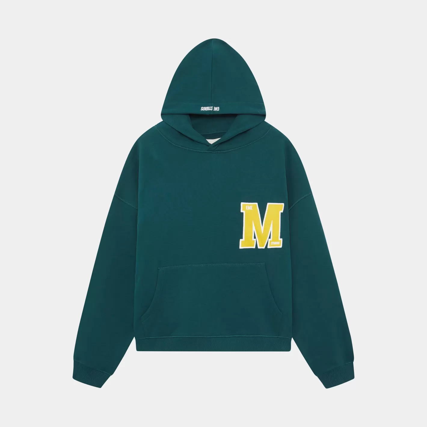 Sale Eme Studios Wrap Up Petrol Oversized Hoodie